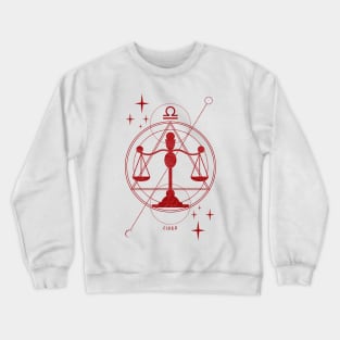 Zodiac, Libra, Astrology, Star sign, Stars Crewneck Sweatshirt